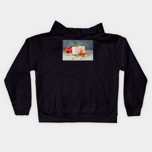 Fresh homemade smoothie Kids Hoodie